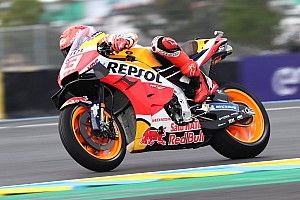 MotoGP, Le Mans, Libere 3: Marquez ok sull'umido, Bagnaia in Q1