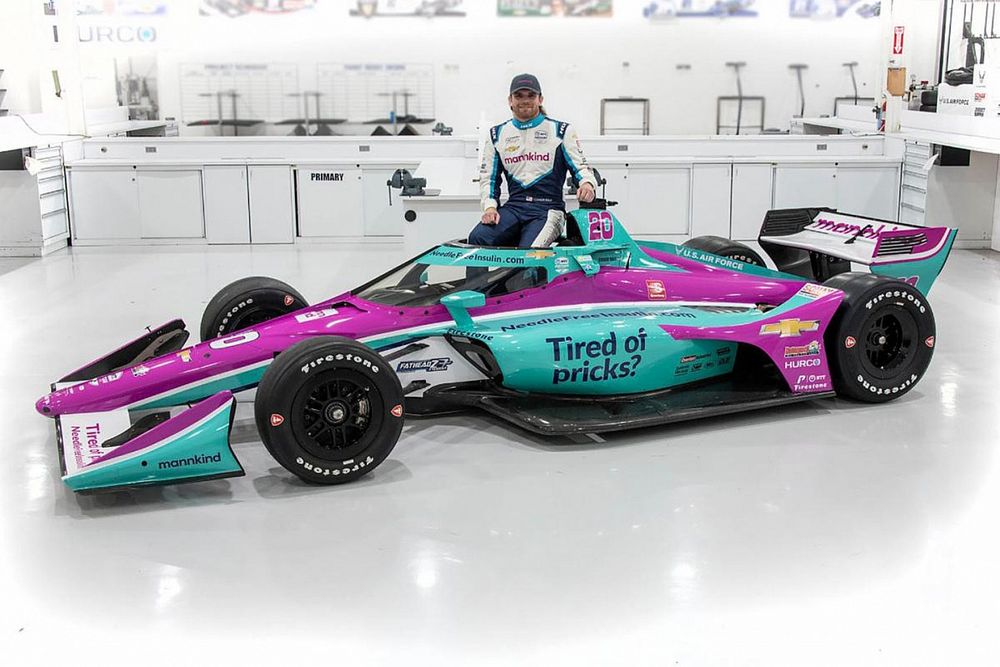 “Tired of pricks?” message for Daly’s car in GP Indy