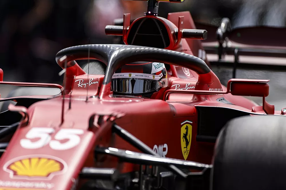 Carlos Sainz Jr., Ferrari SF21
