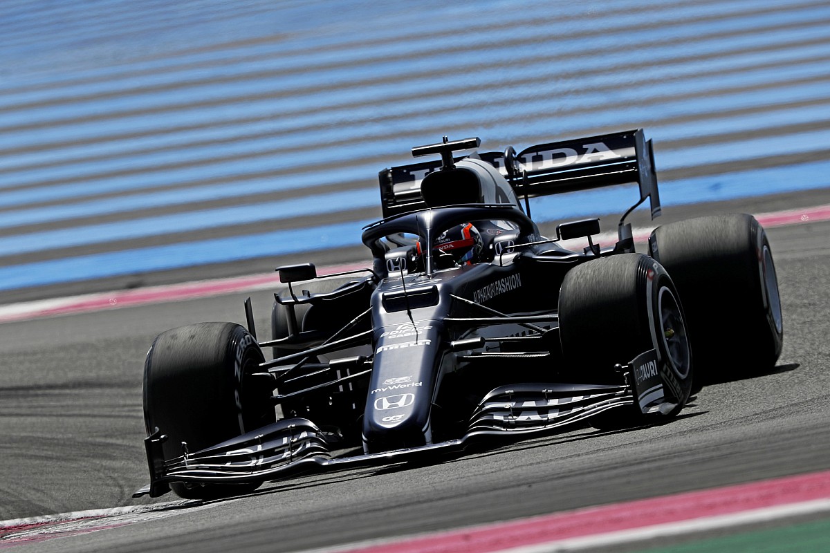 F1フランスFP2速報:フェルスタッペンが首位、僅差でボッタス続く。角田裕毅は13番手