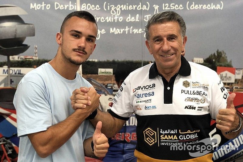 Aron Canet, Ángel Nieto Team with Jorge Martínez