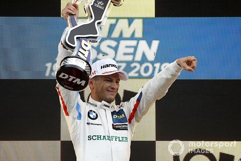 Podio: Marco Wittmann, ganador de la carrera, BMW Team RMG