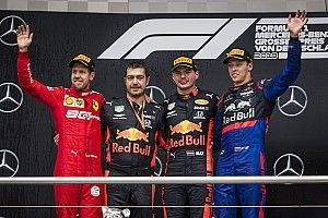 Almanya GP: Heyecan dolu yarışı Verstappen kazandı, Kvyat podyuma çıktı!