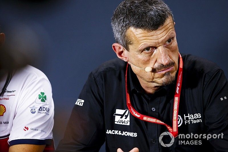 Guenther Steiner, Team Principal, Haas F1, in the Press Conference