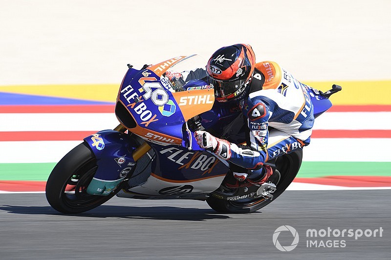 Moto2: Fernandez la passa liscia e si tiene la vittoria di Misano
