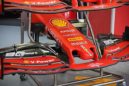Ferrari onthult nieuw vormgegeven neus voor Singapore
