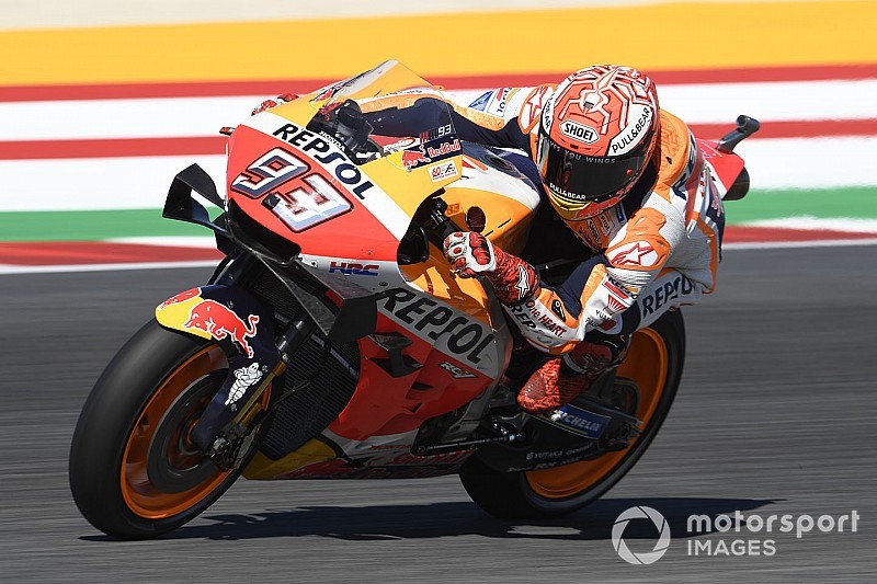 MotoGPサンマリノ決勝:マルケス、クアルタラロとのバトル制し今季7勝目