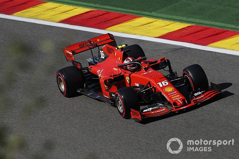 Leclerc pakt eerste Grand Prix-zege in België, DNF Verstappen