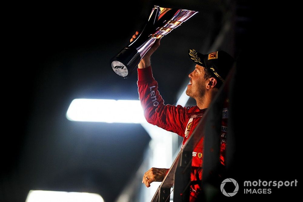 How a bad qualifying lap put Vettel on pole for Singapore win