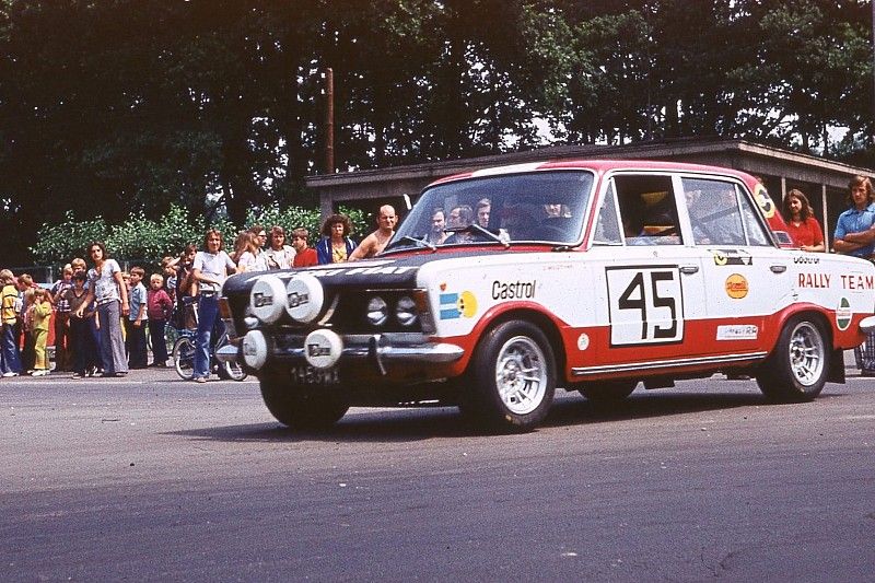 35 Rajd Polski 1975,  Krzysztof Komornicki, Janusz Wojtyna, Fiat 125p Monte Carlo 1600
