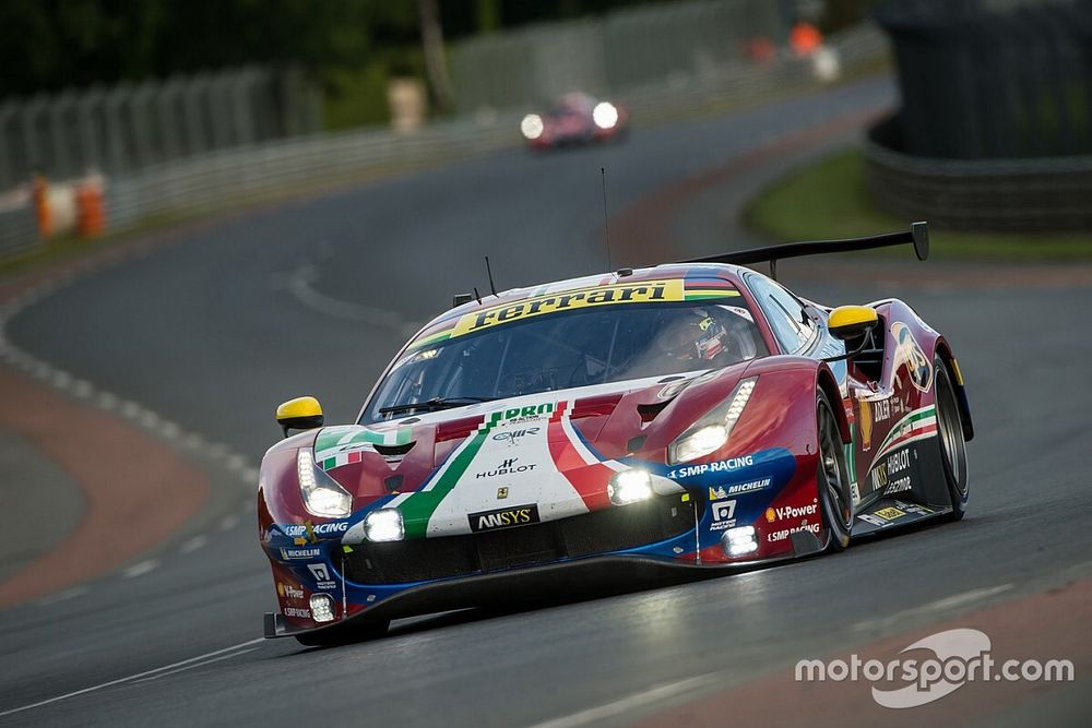 #71 AF Corse Ferrari 488 GTE EVO: Davide Rigon, Sam Bird, Miguel Molina