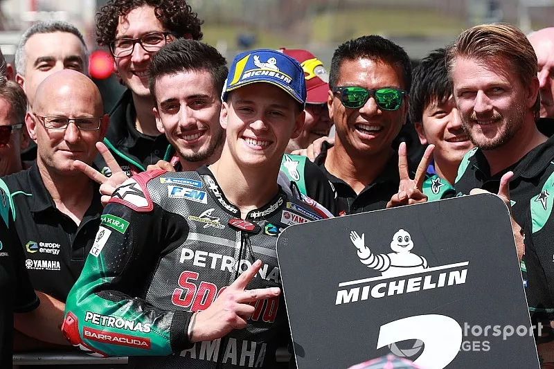 Secondo posto Fabio Quartararo, Petronas Yamaha SRT