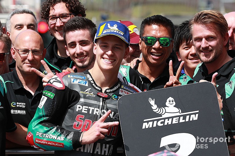 Quartararo: "Con gomas nuevas y poca gasolina puedo hacer cosas increíbles"