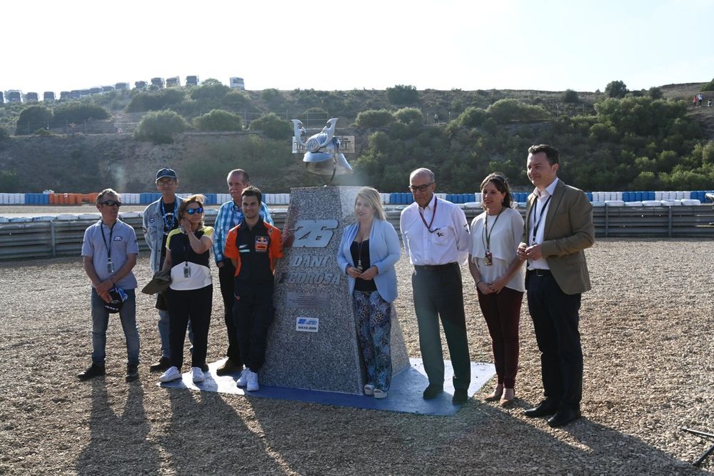 Inauguración curva Dani Pedrosa en Circuito de Jerez