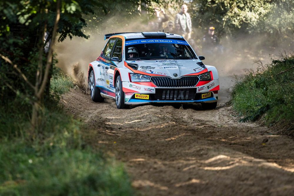 Miklos Csomos, Viktor Ban, Skoda Fabia Rally2 evo