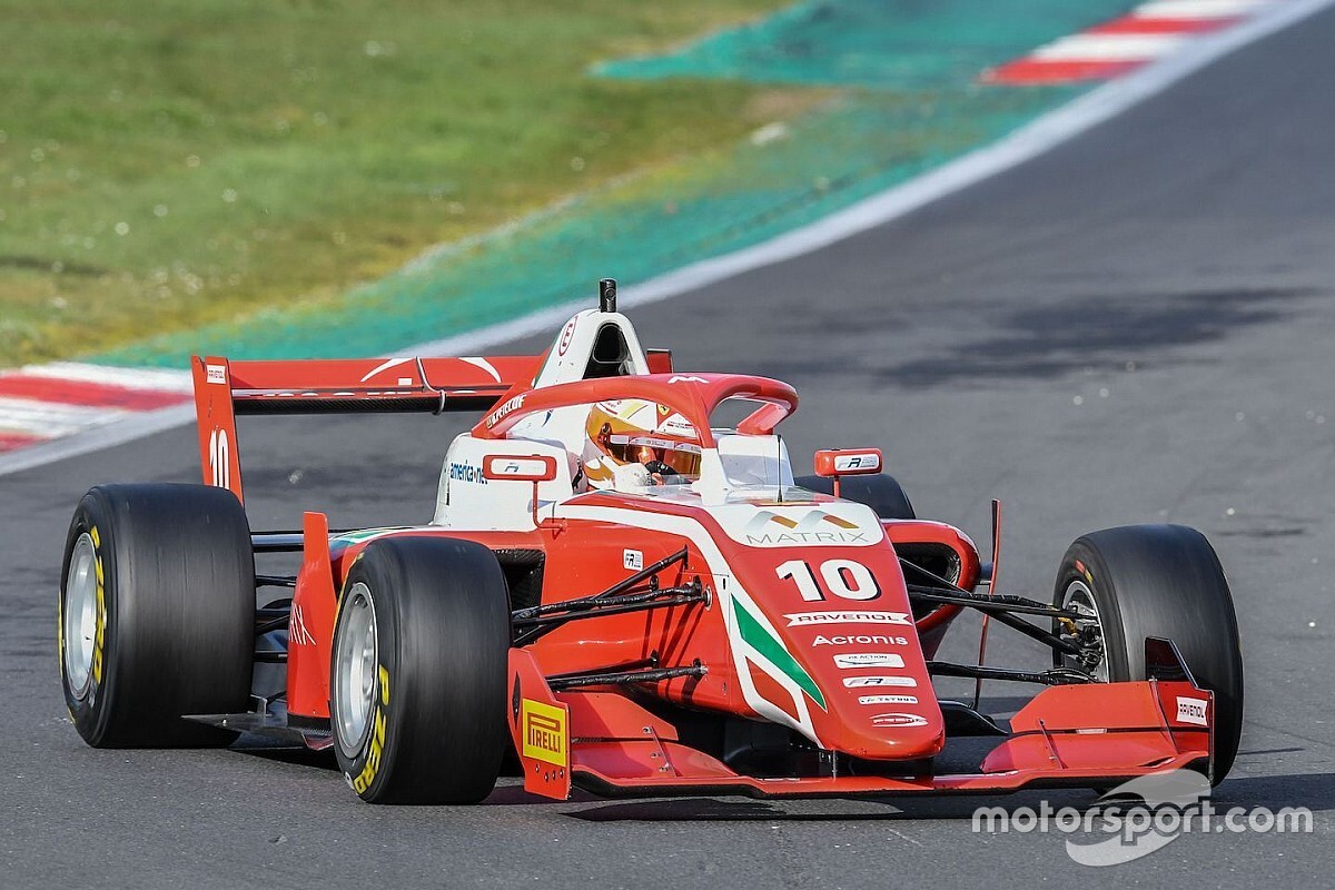 Formula Regional, Vallelunga, Libere 2: Petecof in vetta