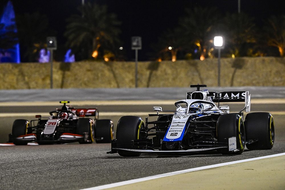 Jack Aitken, Williams FW43, Kevin Magnussen, Haas VF-20