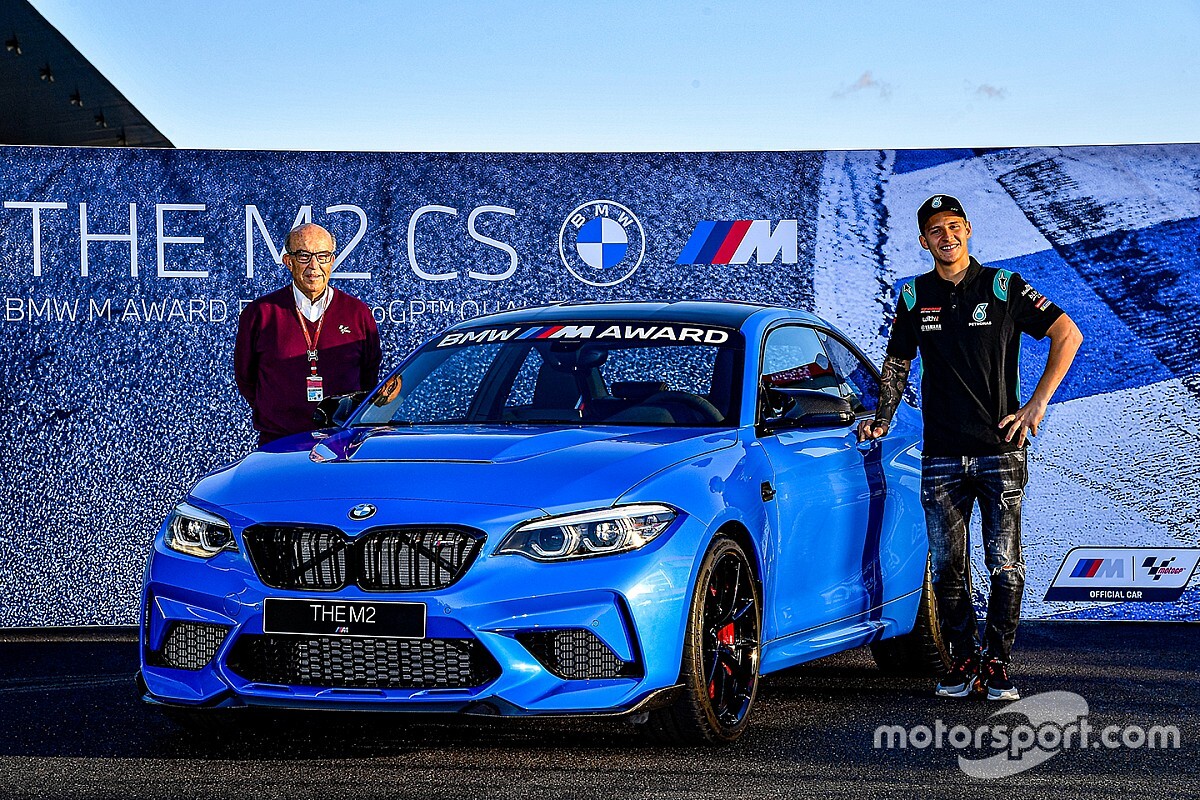 Quartararo succède à Márquez au BMW M Award