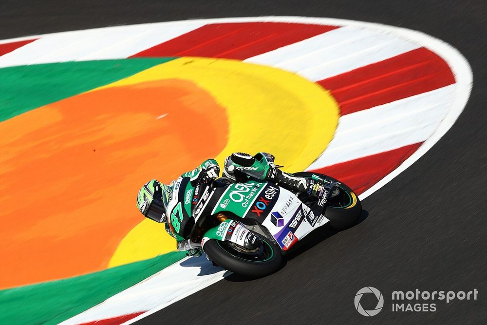 Moto2, Portimao, Libere 3: Gardener 1°, Lowes soffre