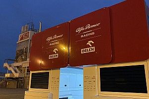 Kubica zet eerste kilometers Alfa Romeo C41 op de klokken