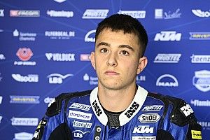 Dupasquier, "en grave estado" tras su accidente en Moto3