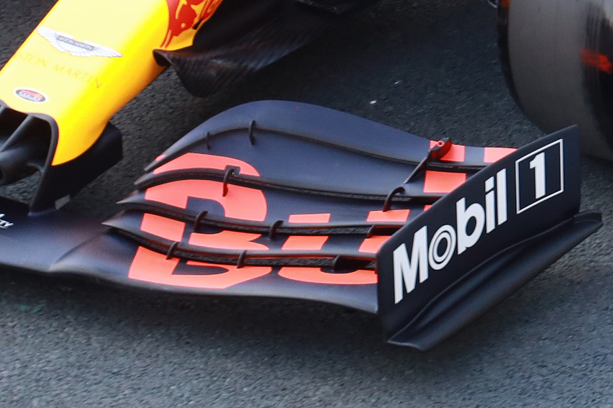 Red Bull: l’ala anteriore di Max era di nuova concezione