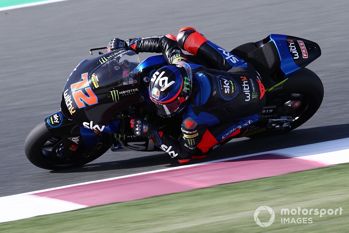 Moto2, Qatar, Libere 1: Bezzecchi vola e precede Lowes