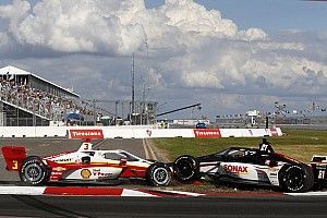 McLaughlin upbeat despite crash on IndyCar debut