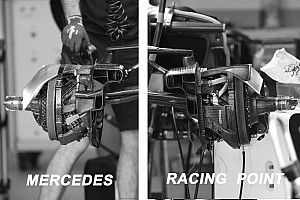 Racing Point: nuove brake duct in stile Mercedes W11