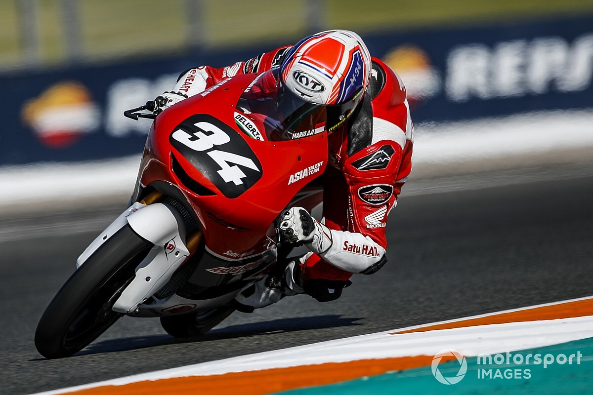 Mario Suryo Aji Kembali Bertarung di CEV Moto3
