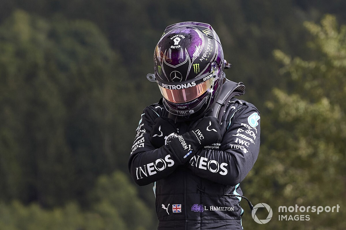 Hamilton met veel machtsvertoon naar pole, Verstappen P3 op Spa