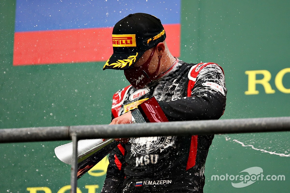 レース後に順位ボード跳ね飛ばしたマゼピン、“執行猶予付き”の5グリッド降格ペナルティ