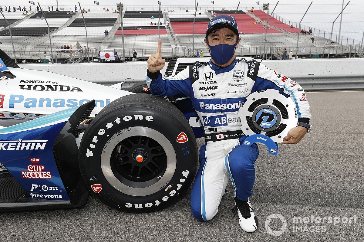 Power y Sato con las poles para Gateway, O'Ward en los 4 mejores
