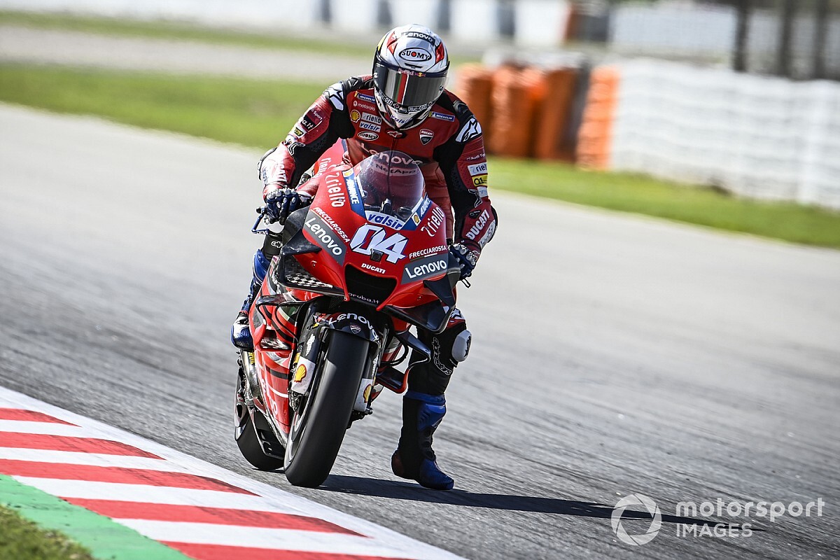 Dovizioso denkt niet aan titelstrijd 'tot we zelf snel zijn'