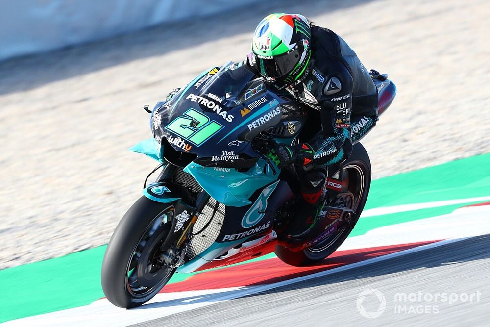 Morbidelli ondanks crash snelste op vrijdag in Barcelona