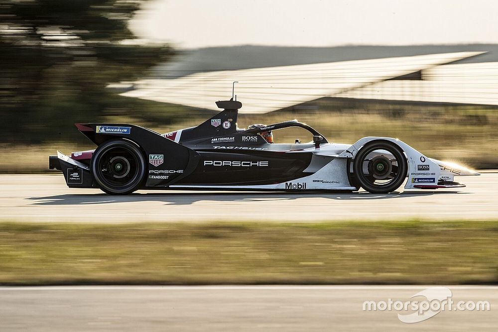 Wehrlein completes first Porsche Formula E test