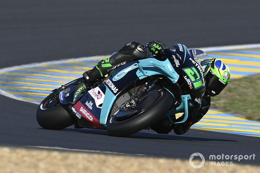 Warm-up - Morbidelli leader dans des conditions très fraîches