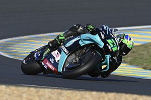 Warm-up - Morbidelli leader dans des conditions très fraîches