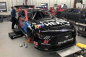 Watch: How to vinyl wrap a NASCAR Cup stock car