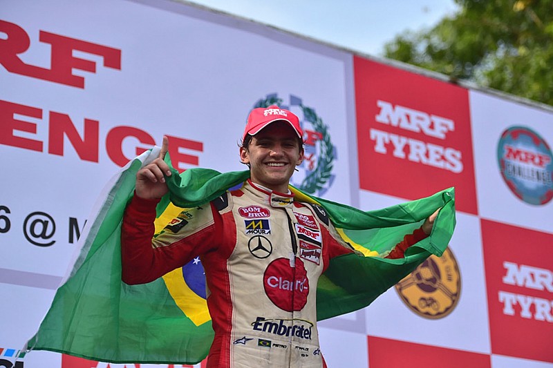 Fittipaldi says winning MRF Challenge title a "good boost"