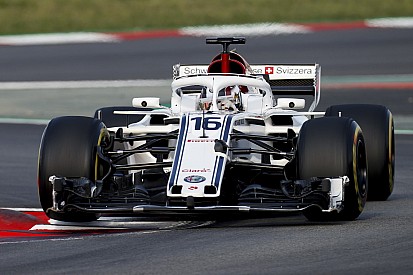 Sauber: è stata strumentata l'ala anteriore della C37 di Leclerc