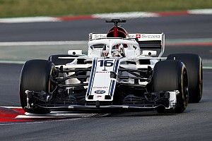 Sauber: è stata strumentata l'ala anteriore della C37 di Leclerc