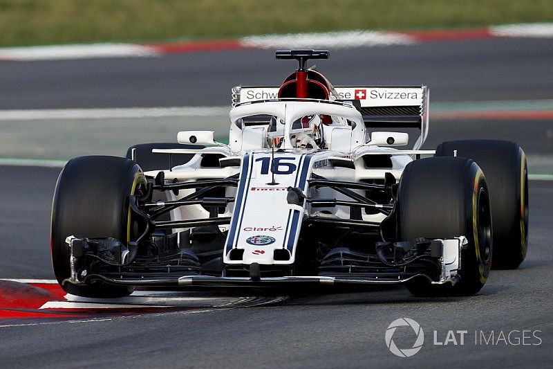Sauber: è stata strumentata l'ala anteriore della C37 di Leclerc
