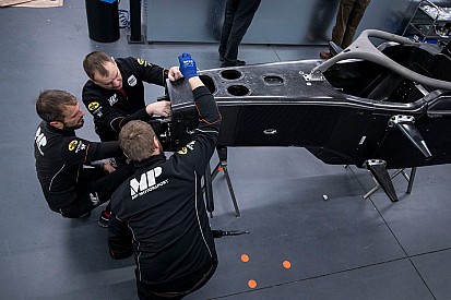 La nouvelle F2 aperçue à l'atelier MP Motorsport