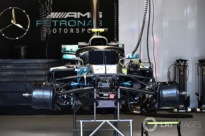 Mercedes tiene soluciones provisionales en Bakú