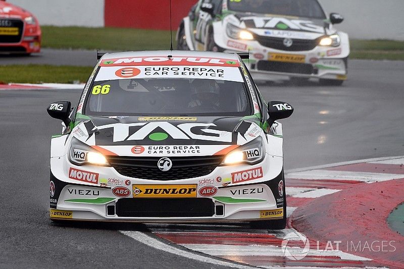 Donington BTCC: Cook converts pole to maiden win