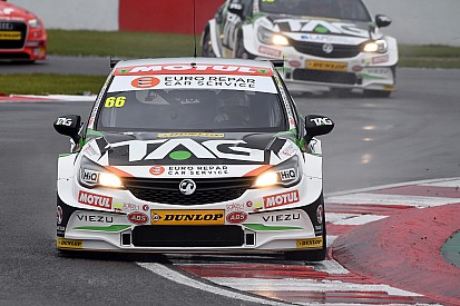 Donington BTCC: Cook converts pole to maiden win