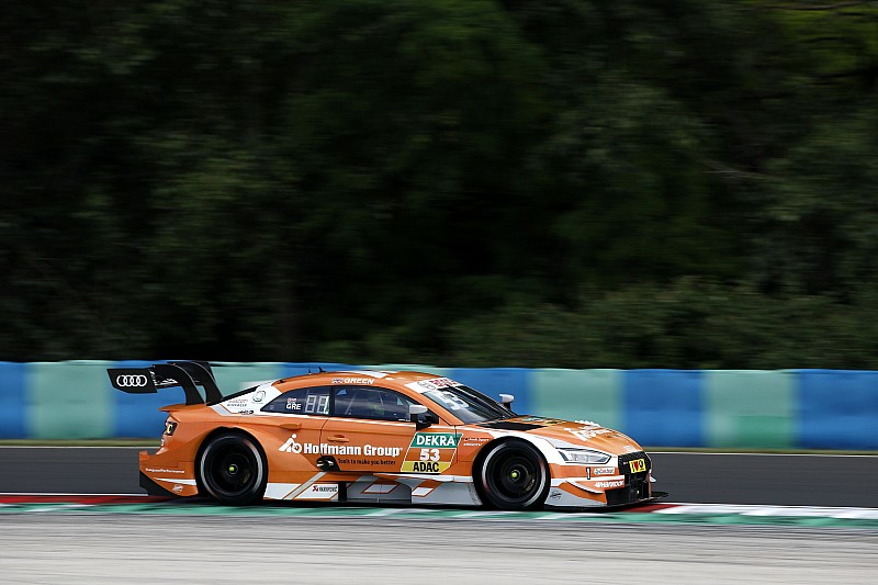 DTM Budapest 2018: Audi-Quartett vorne - Regen beeinflusst Training