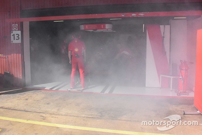 A Ferrari-motor füstje még az FIA érdeklődését is felkeltette