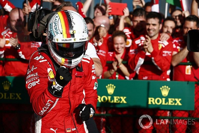 Vettel: "Recé para que hubiera un Safety Car; tuvimos suerte"